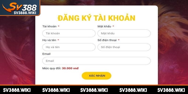 Đăng ký SV388 diễn ra nhanh chóng, an toàn trên mọi thiết bị